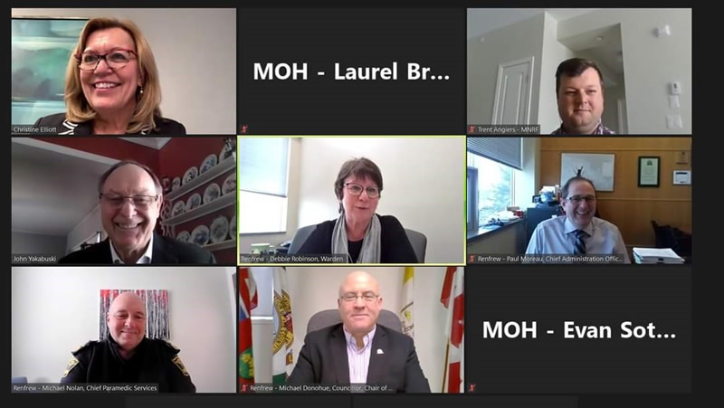 Virtual County Meeting with Minister of Health Virtual County Meeting with Minister of Health