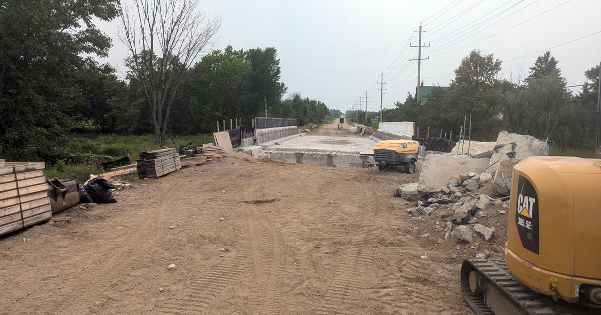 Bridge rehabilitation project